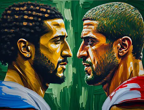 Taking a Knee vs. Spreading Lies