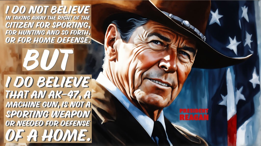 ronald reagan second amendment guns