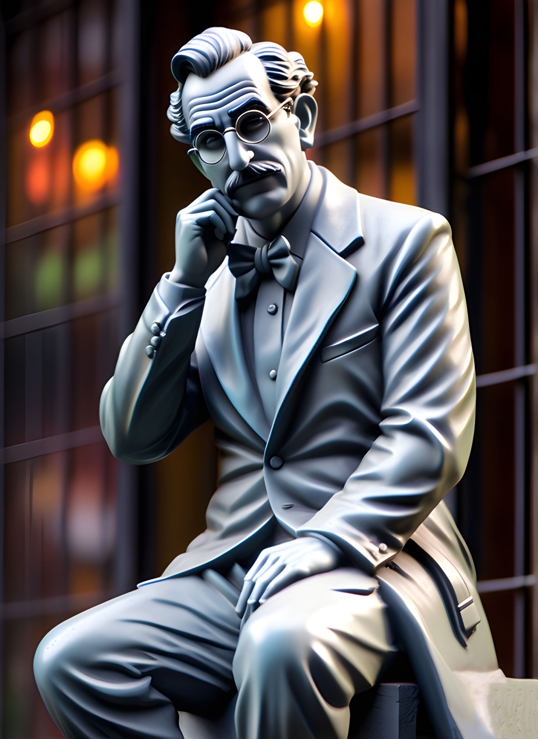 Groucho Marx Up scaled