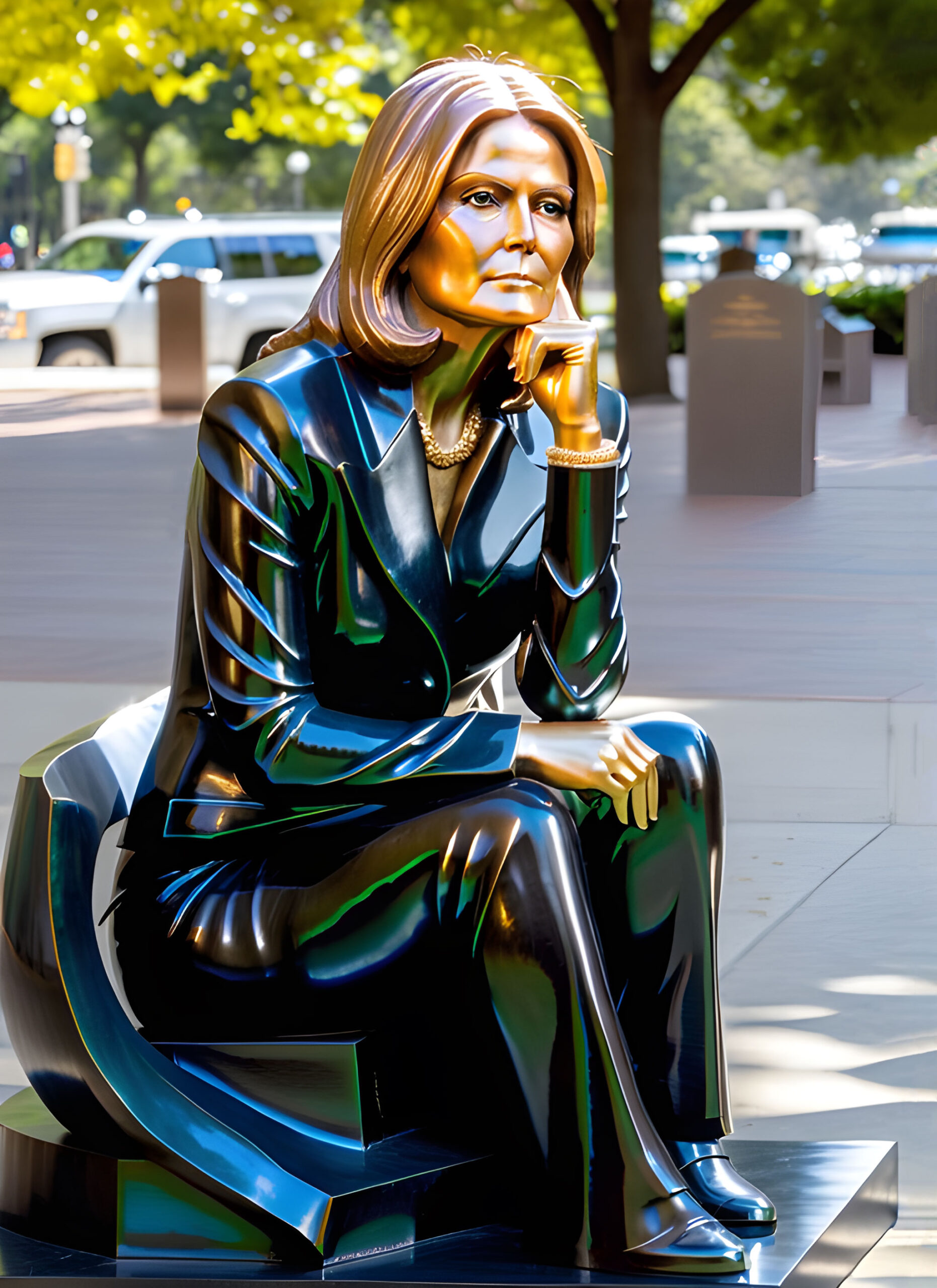 gloria steinem Up scaled