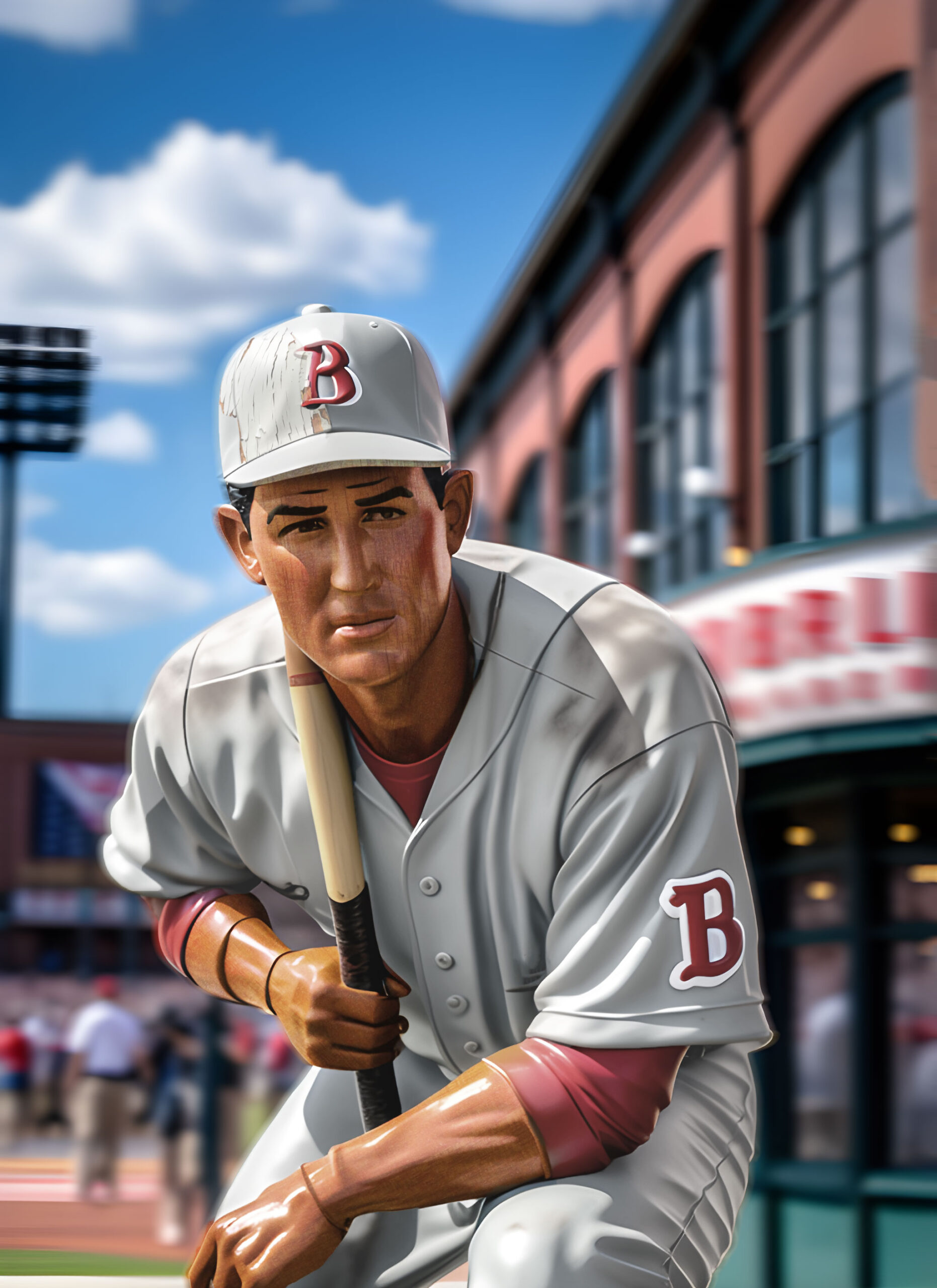 ted williams Up scaled