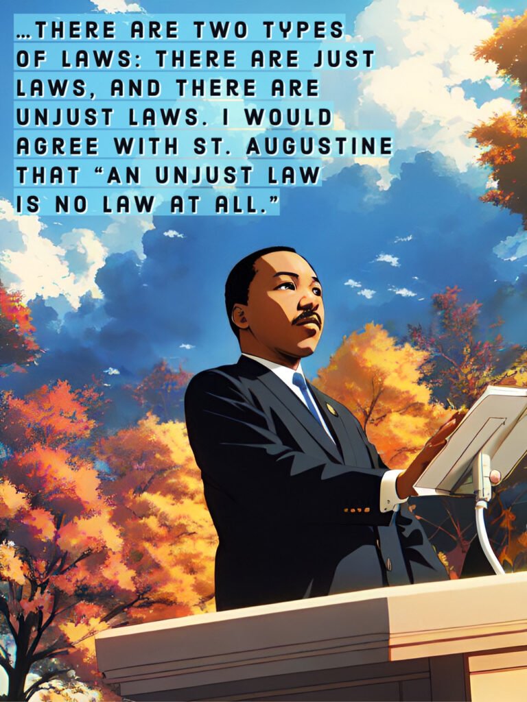 MLK unjust laws